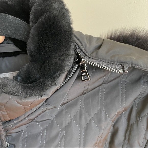 Andrew Marc New York Quilted Jacket Black Size Medium - Picture 8 of 9